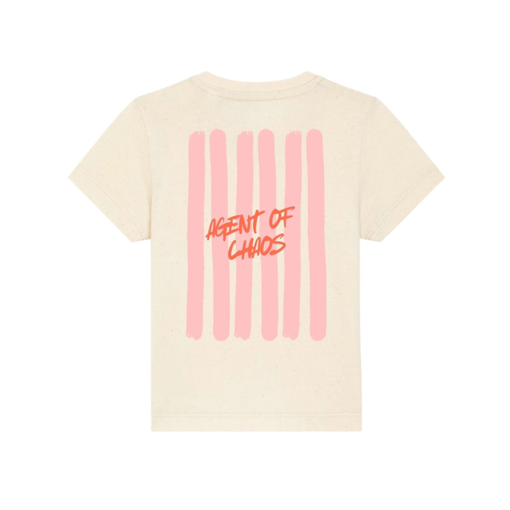 Agent of Chaos Baby Fit Tee in Butter