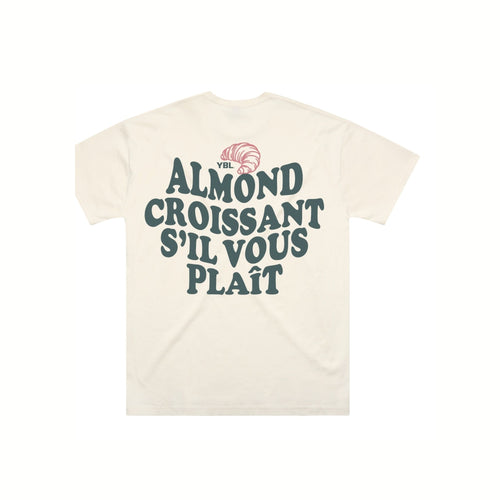 ALMOND CROISSANT T IN ECRU
