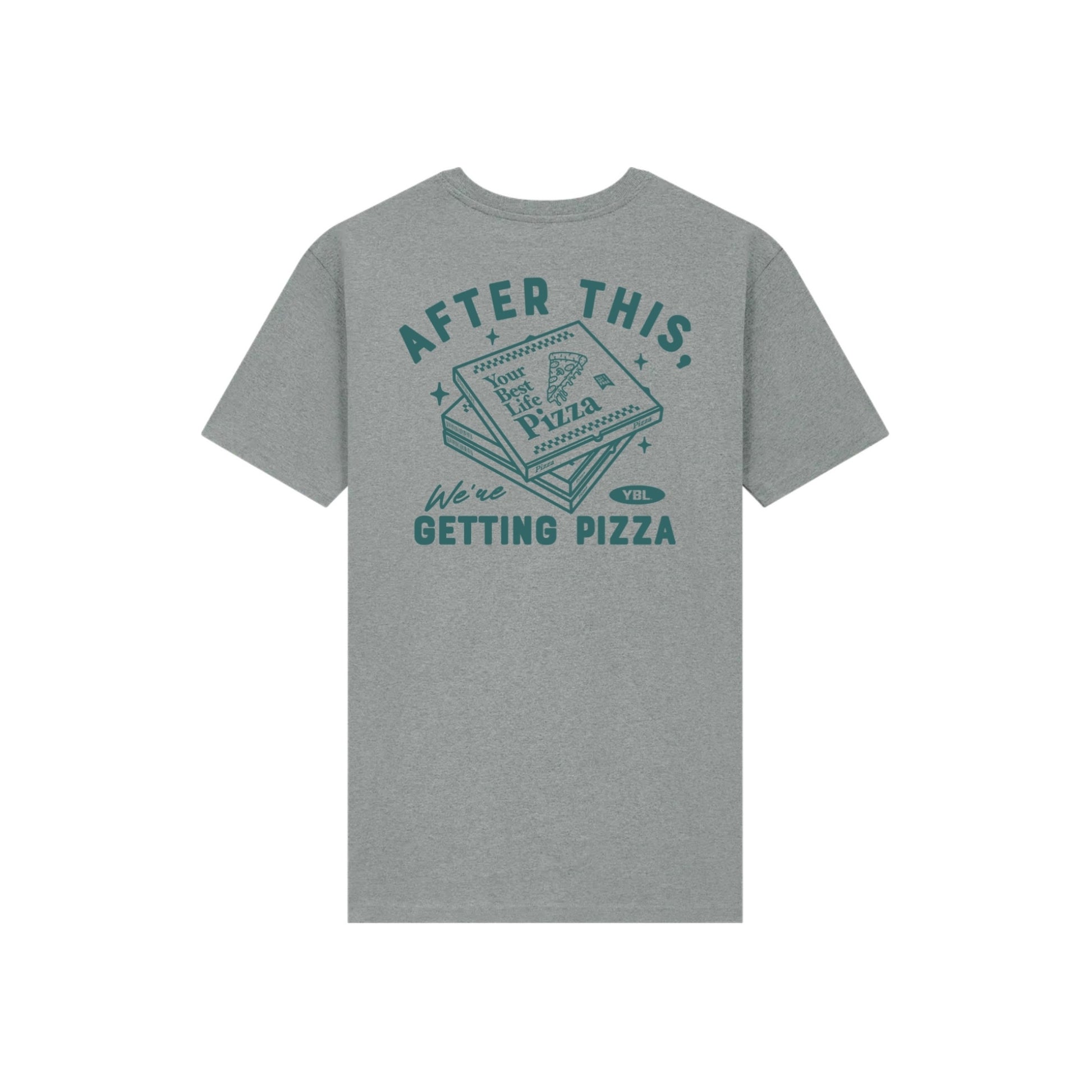 After this, we are getting pizza Oversized T-shirt in Grey