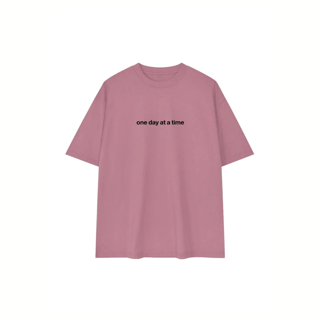 RED MAUVE REGULAR ONE DAY AT A TIME