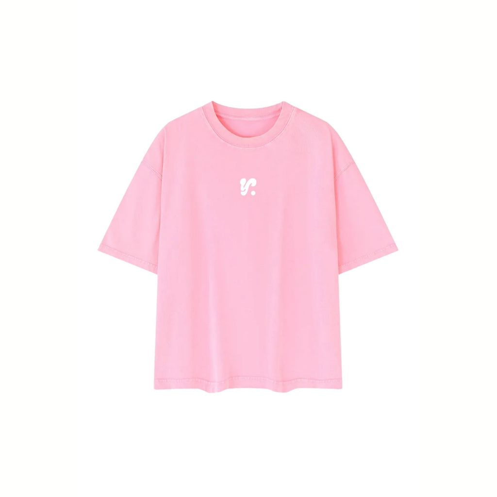 BOXY FIT BORN IN WALES IN PINK