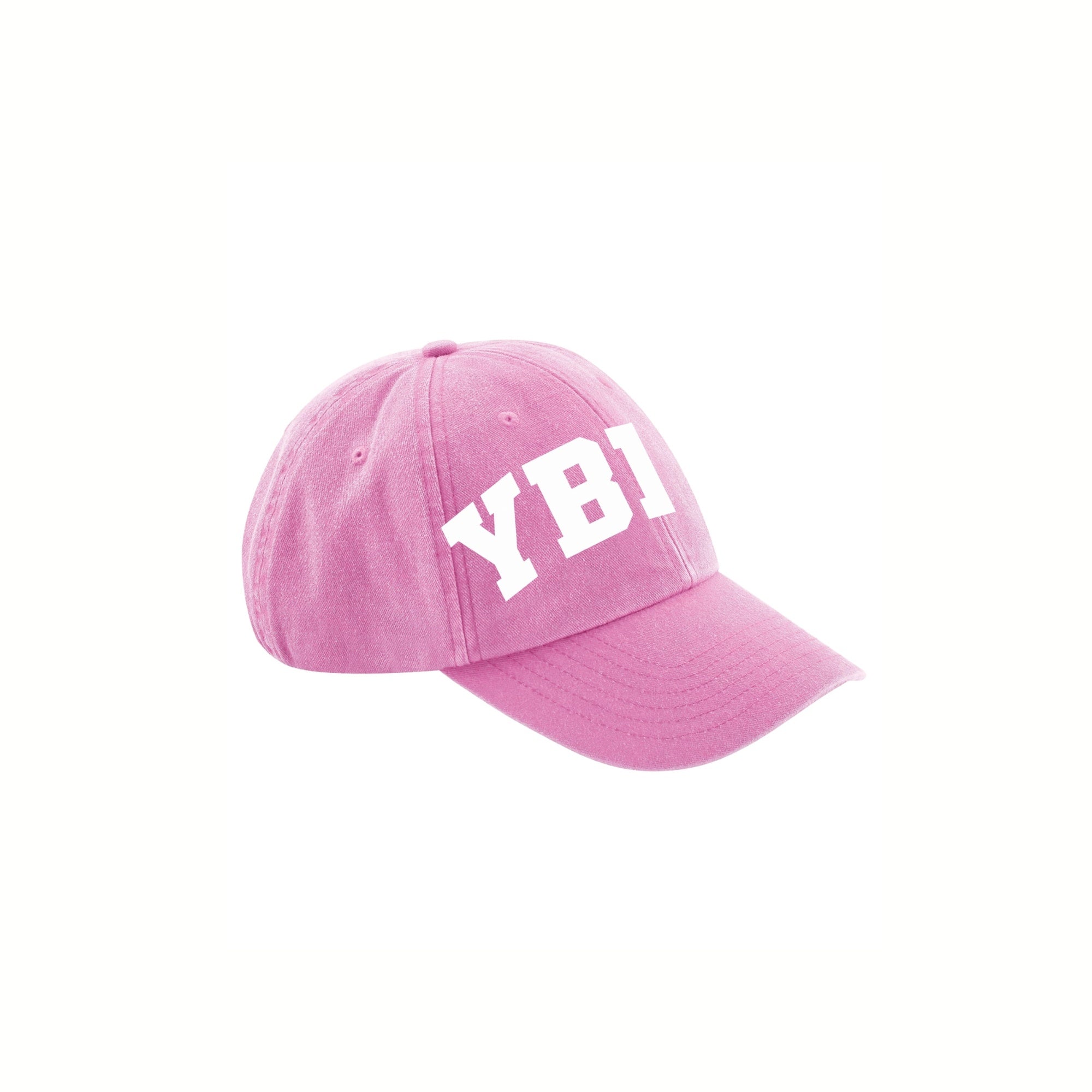 University Logo Vintage Cap in Vintage Dusty Pink
