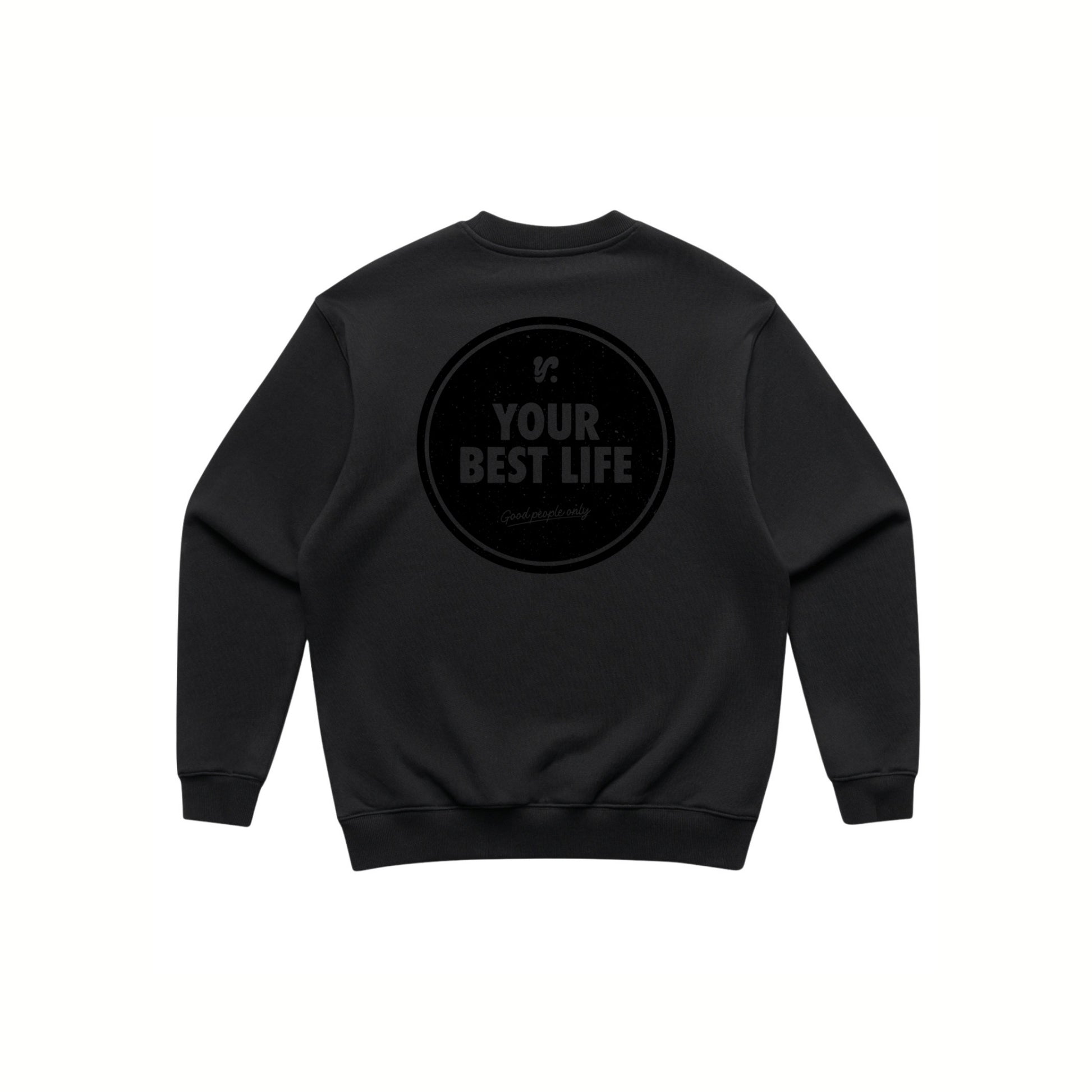 BLACK ON BLACK SWEAT