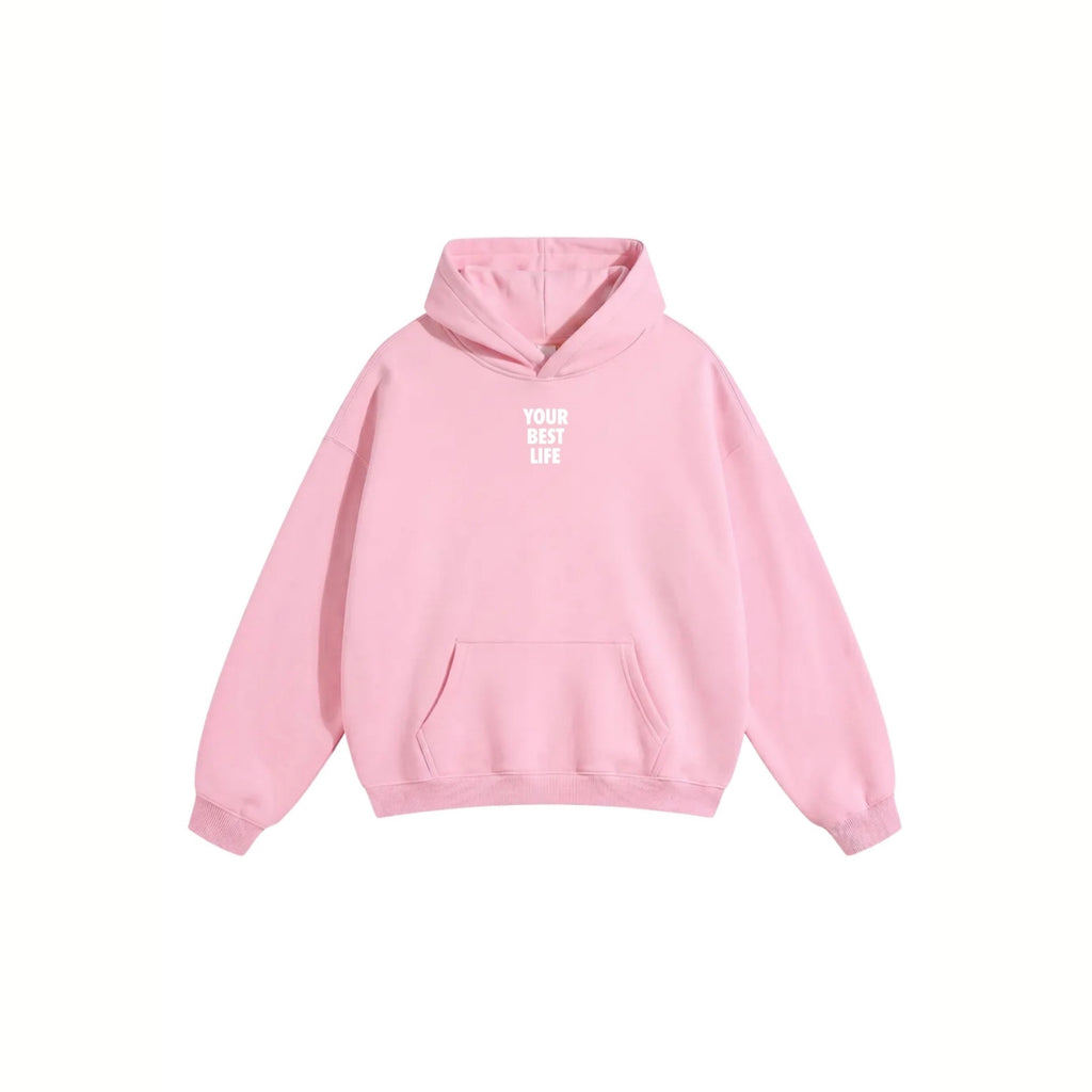 PINK OVERSIZED HOODIE RELAX FIT