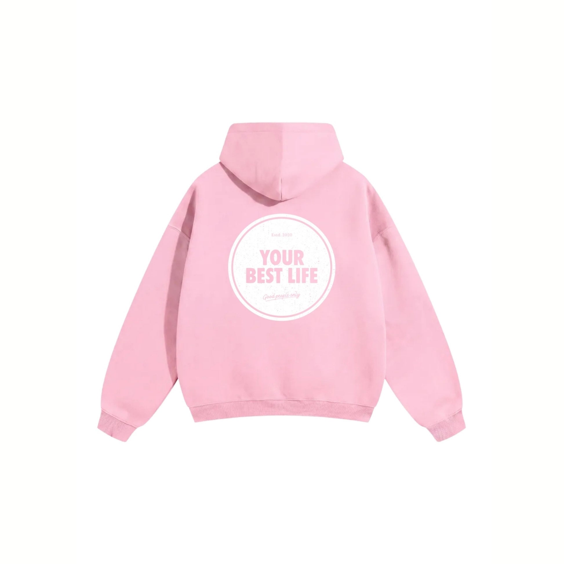 PINK OVERSIZED HOODIE RELAX FIT