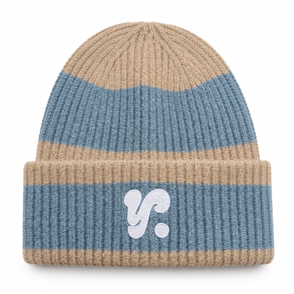 COLOUR BLOCK BEANIE