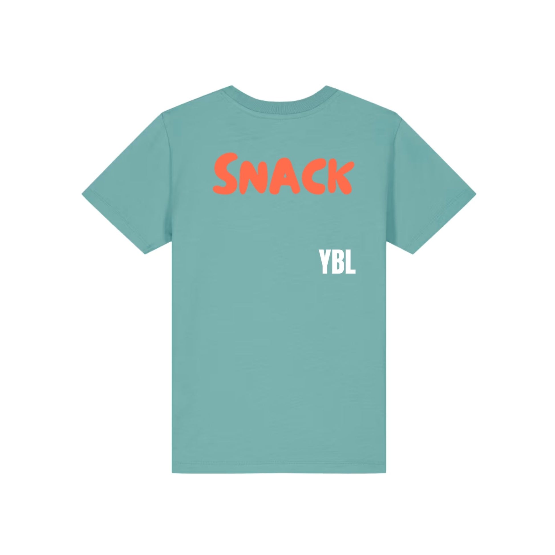 Snack Club Kids Tee in Pool Blue