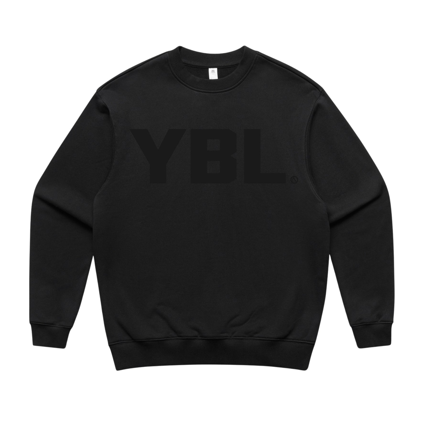Black on Black YBL Sweatshirt in Black