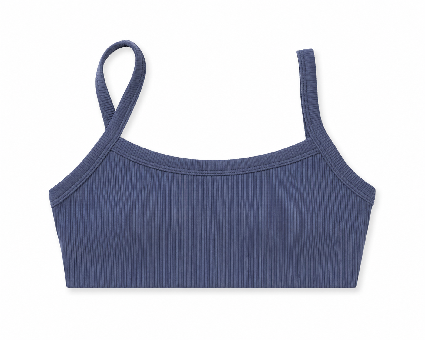 SALE. navy ribbed bra