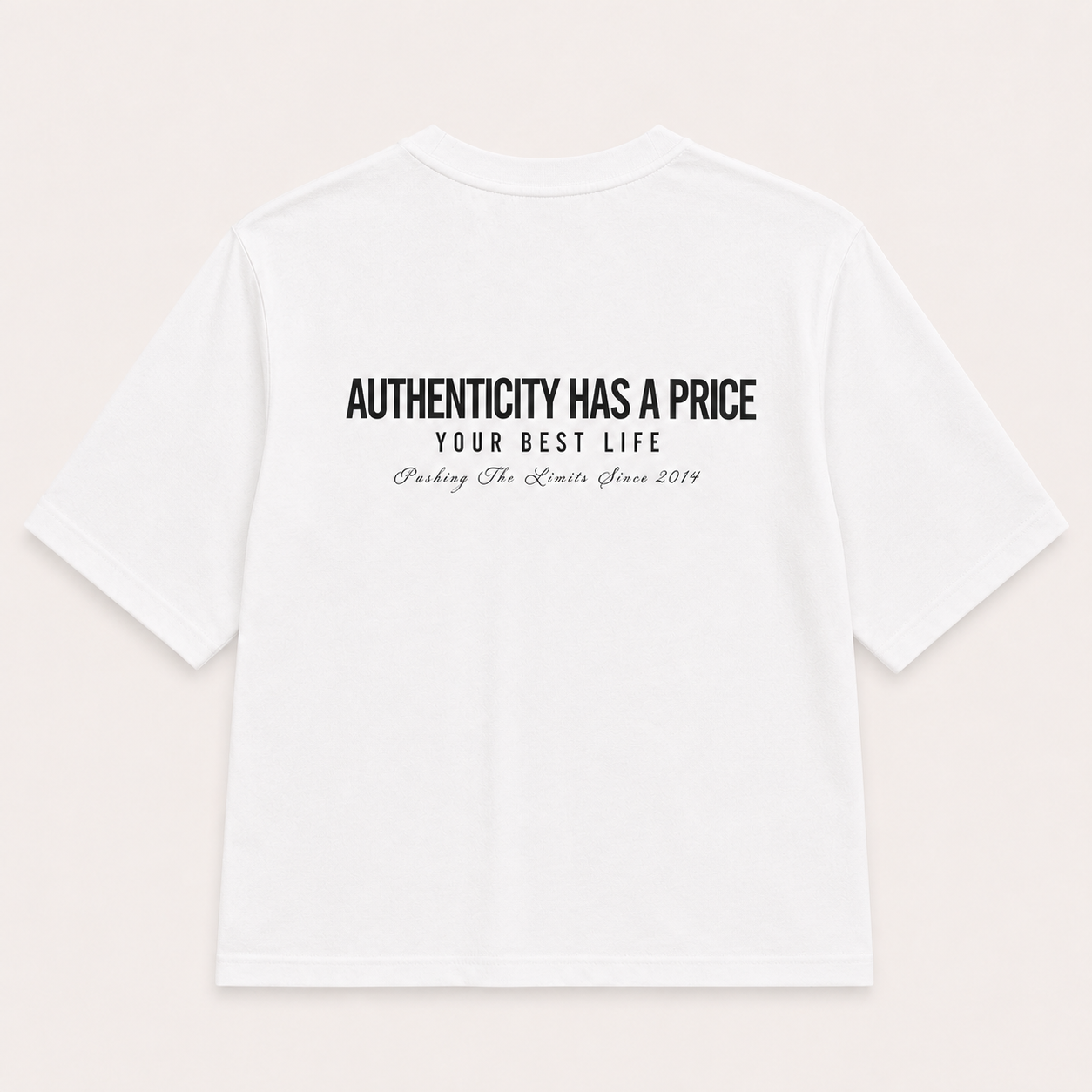 SALE. Authenticity dropped sleeve T in XL