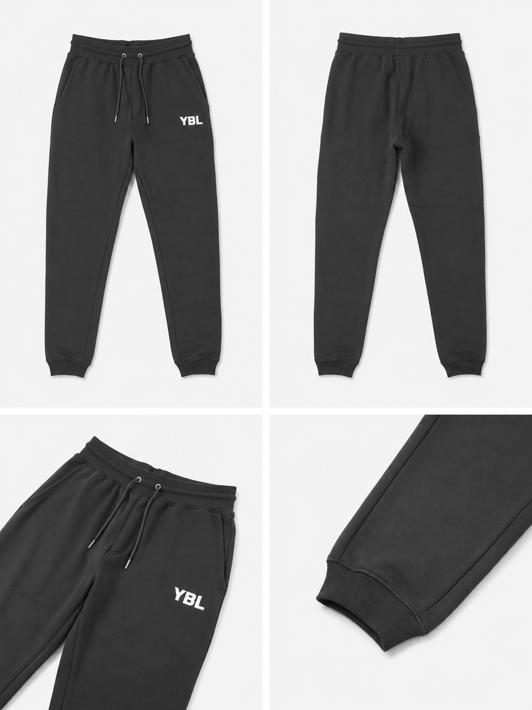 SALE. Regular fit joggers in black