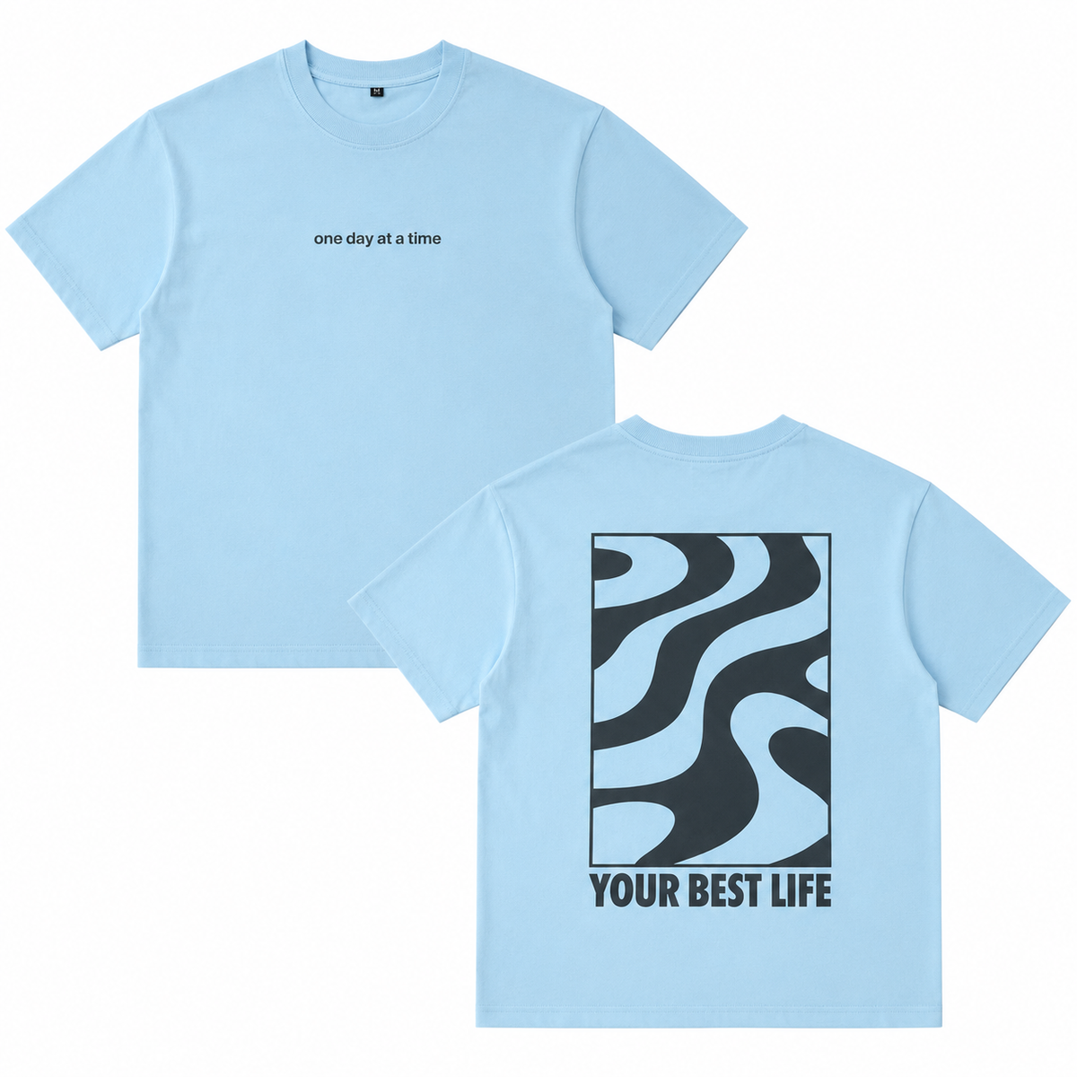 BLUE ONE DAY AT A TIME T