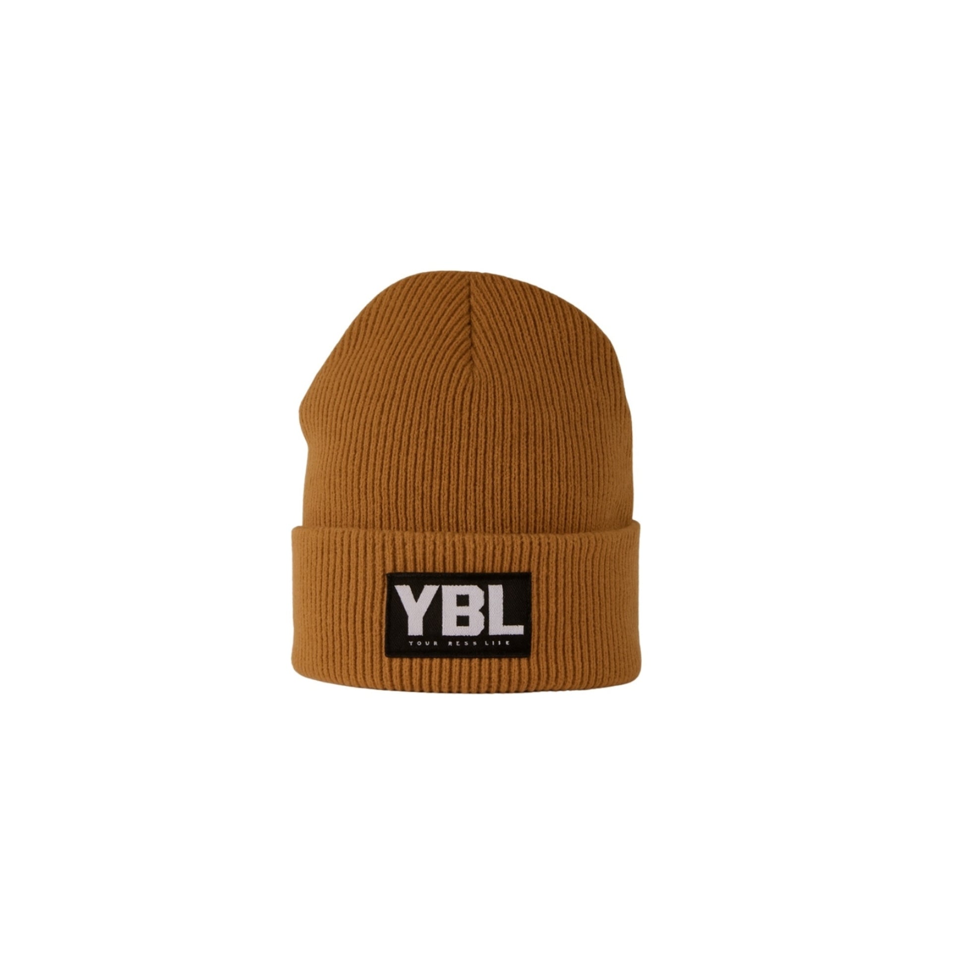 Classic Engineered Deep-Cuffed Beanie in Biscuit