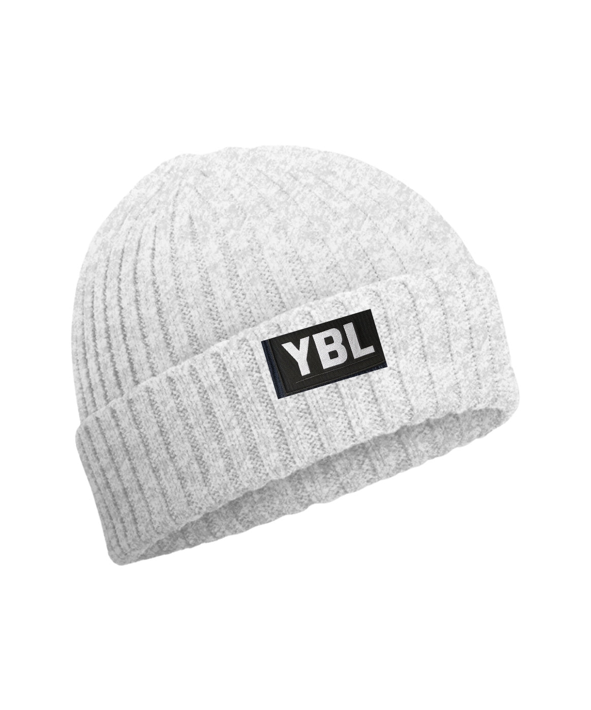 Organic Cotton Kids Beanie in Cloud Grey