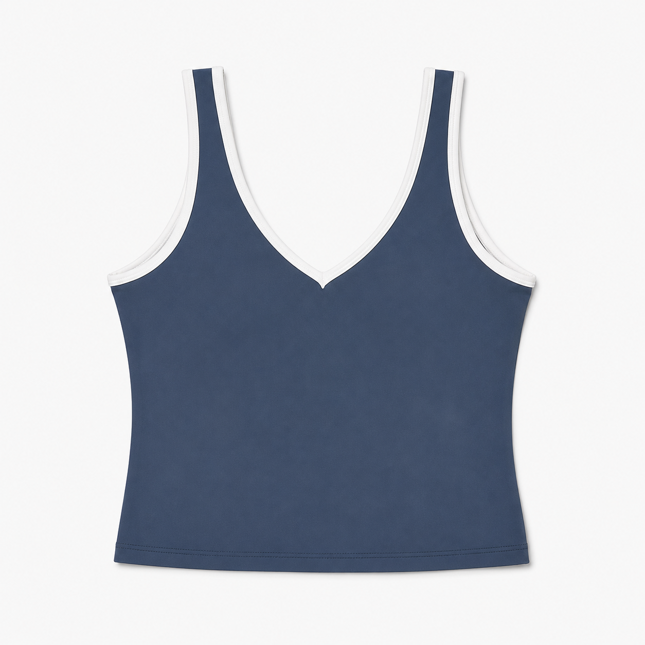 SALE. Navy contrast tank in L