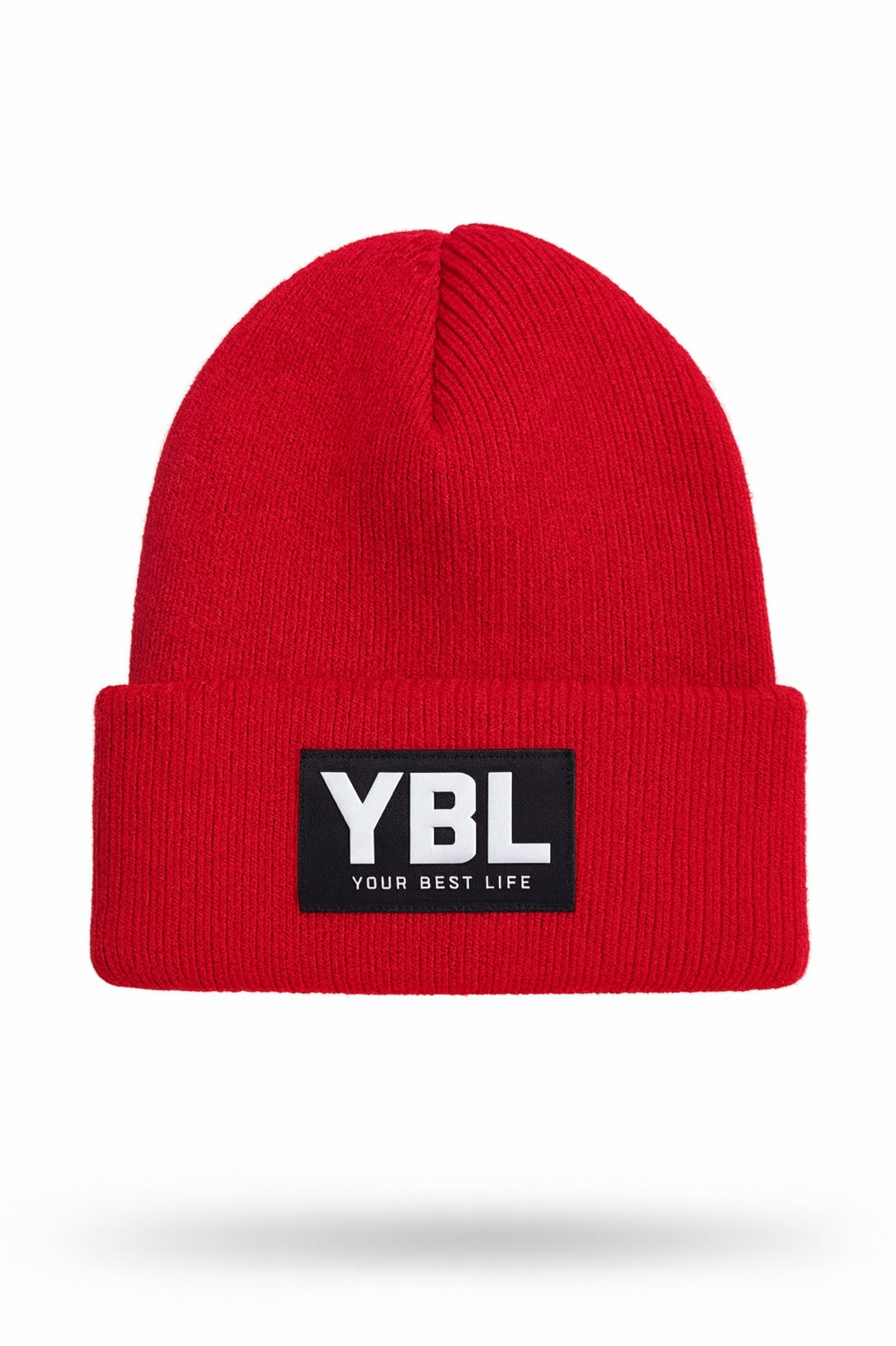 Red Oversized Beanie (Made from recycled material)