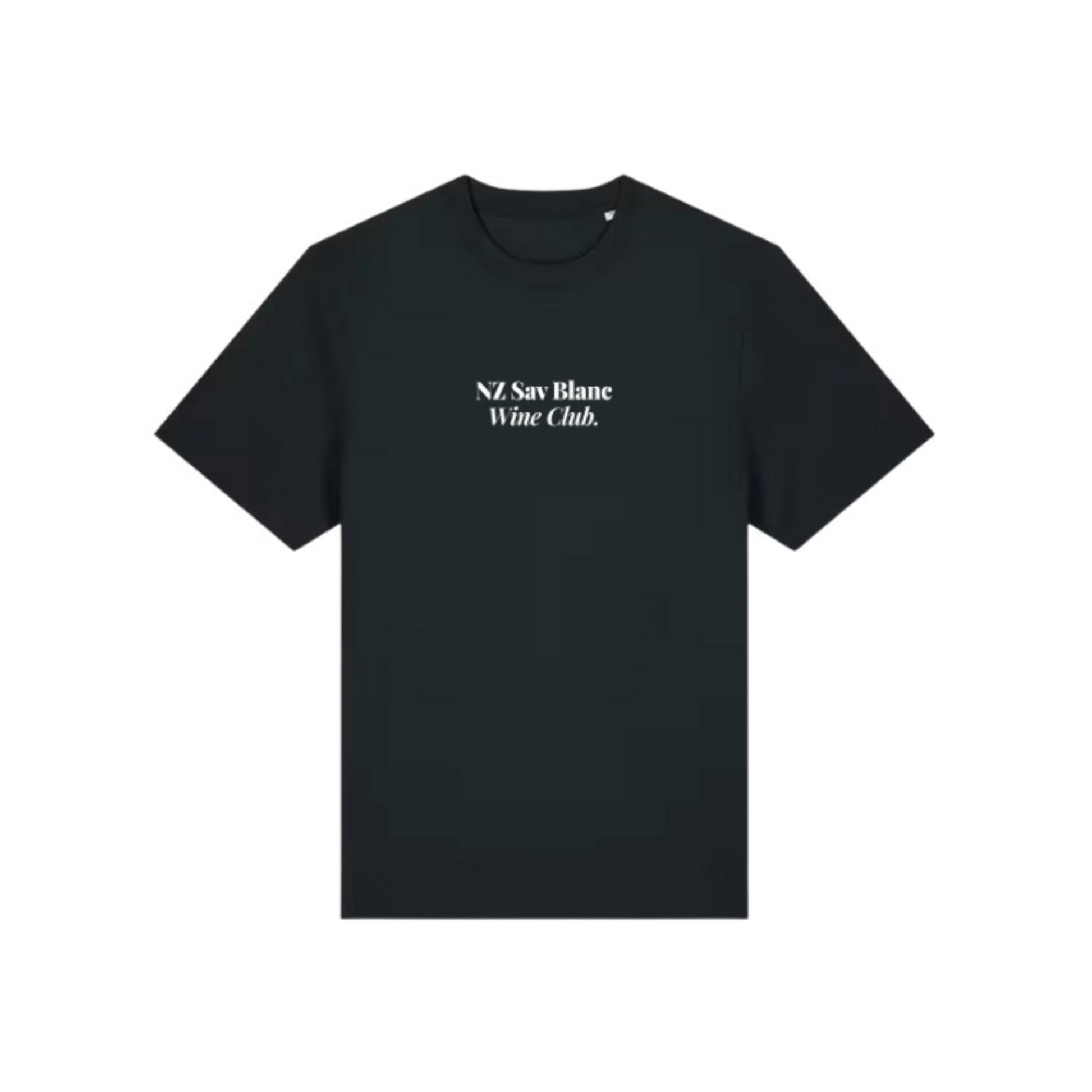 Nz Sav Blanc Heavy Oversized Tee in Black