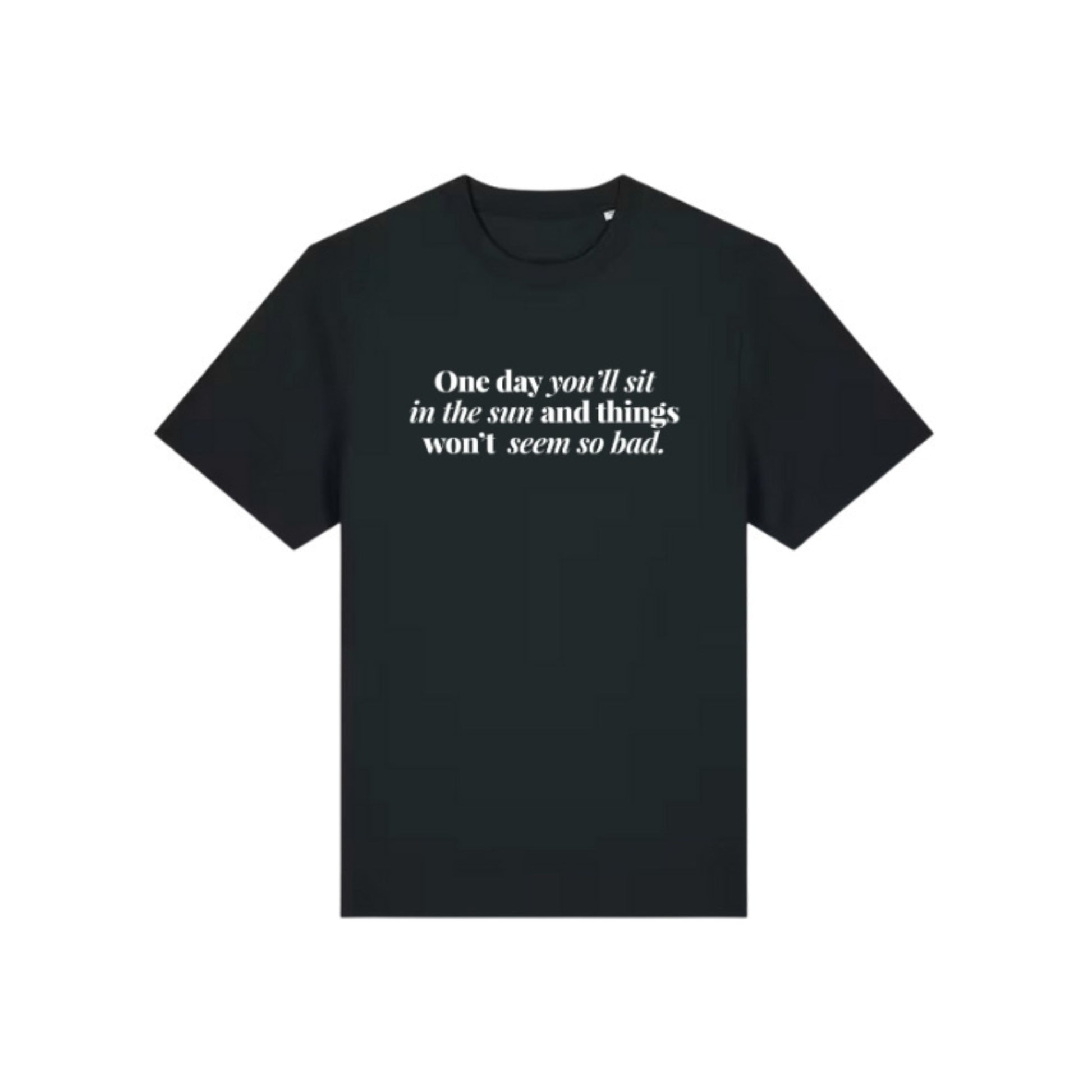 One Day Heavy Oversized Tee in Black