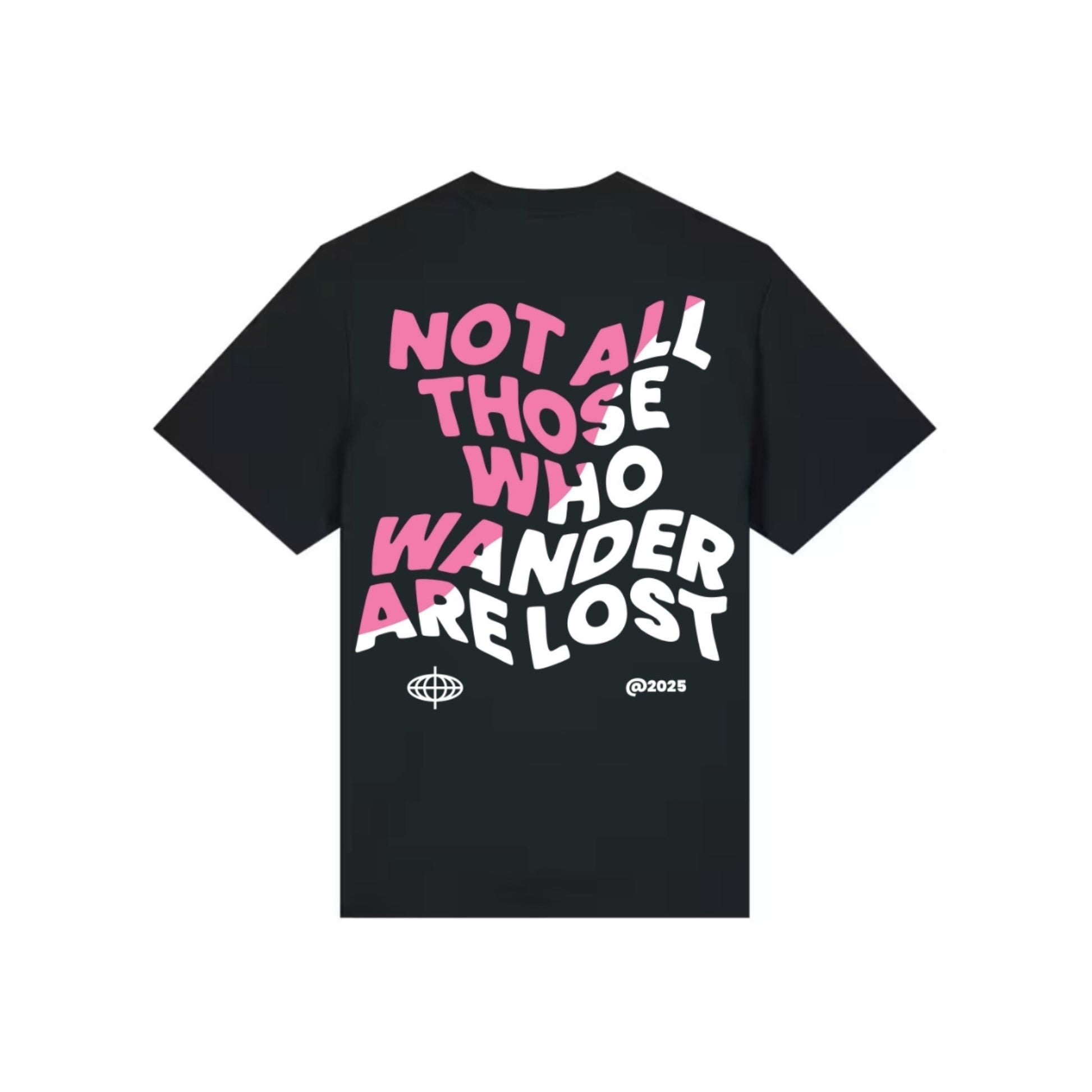 Wander Heavy Oversized Tee in Black
