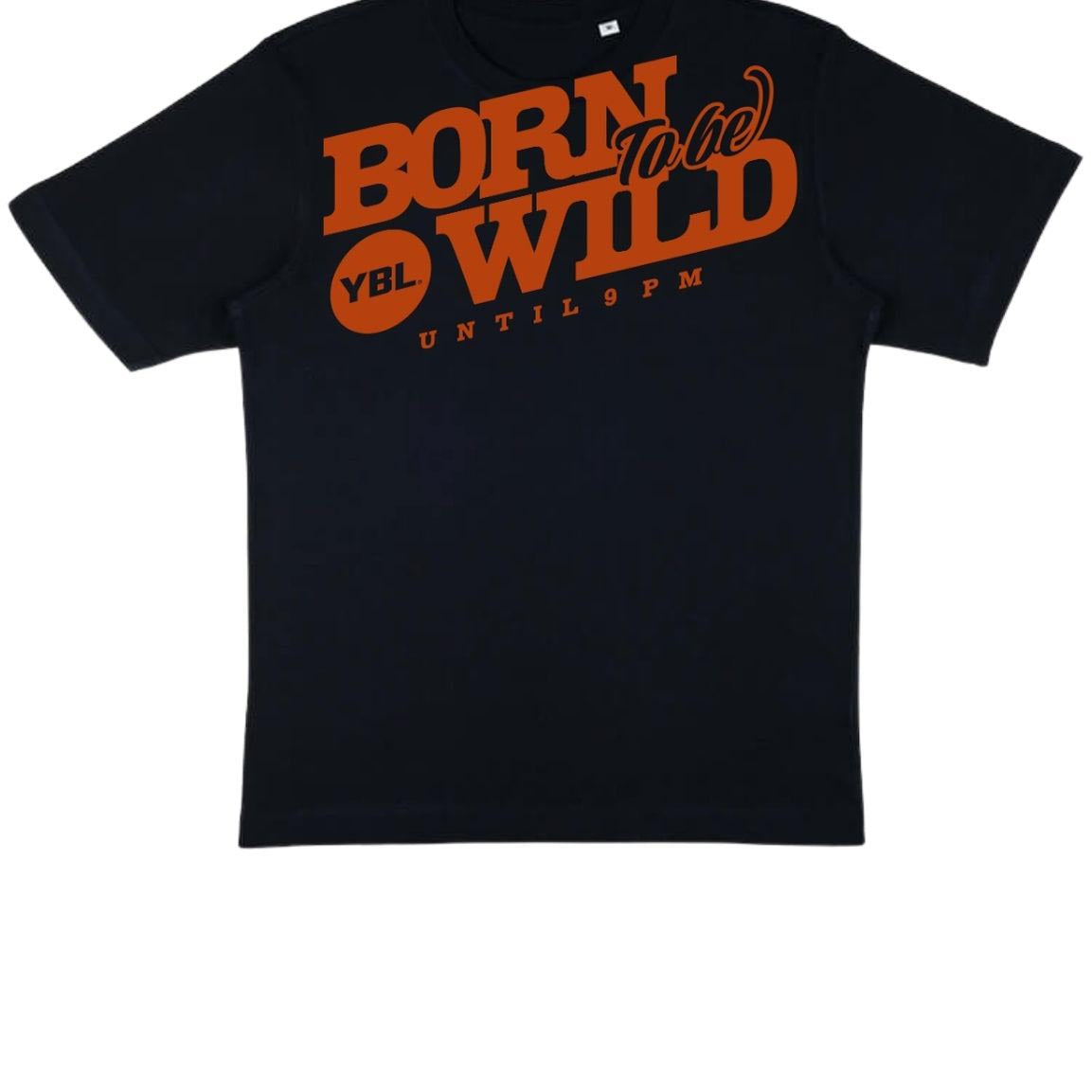 Born To Be Wild/ Free Spirit Unisex Oversized Tee in Black
