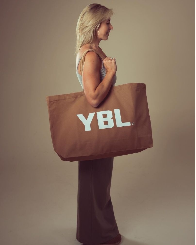 Oversized Tote Bag in Caramel