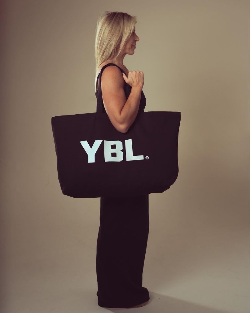 Oversized Tote Bag in Black