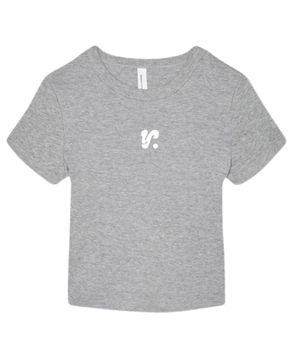 TIGHT FITTED T SHIRT IN GREY
