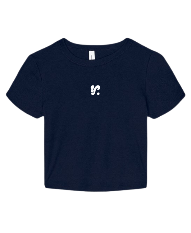TIGHT FITTED T SHIRT IN NAVY