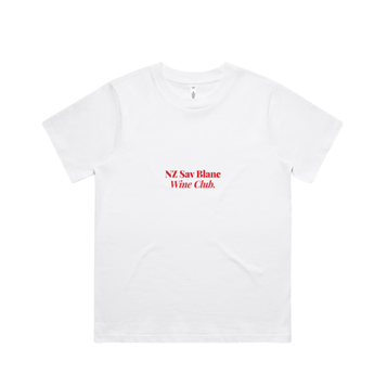 Womens Fit NZ Sav Blanc in White