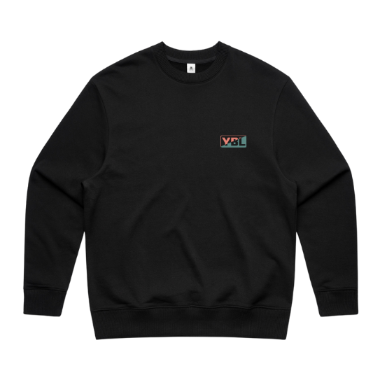 The Roadtrip Made Crew Sweat in Black