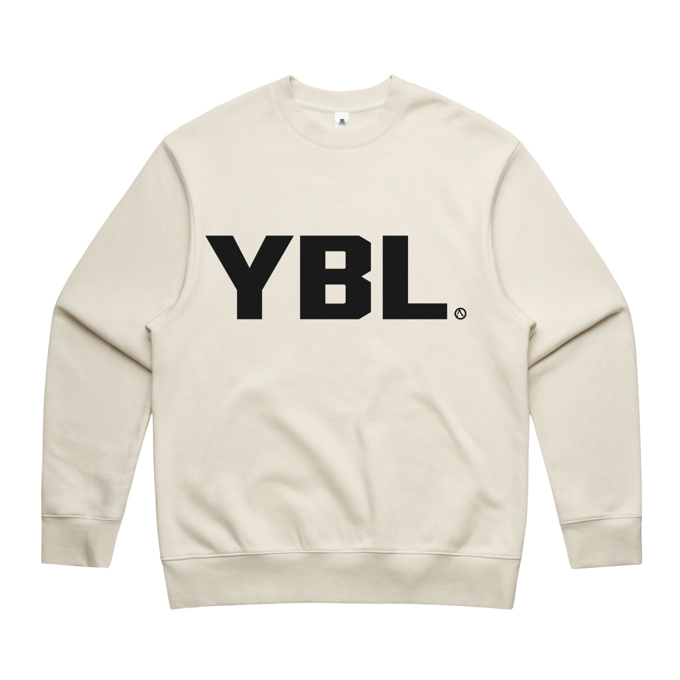 YBL Unisex Made Crew Sweat in Ecru