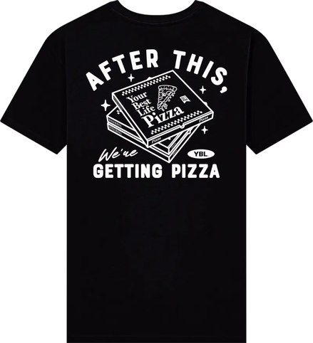 After this, we are getting pizza Oversized T-shirt in Black